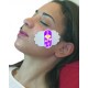 Electrodes de rechange dentelées visage entier pour SKEEN PATCH, lot de 6 à utiliser avec l'appareil